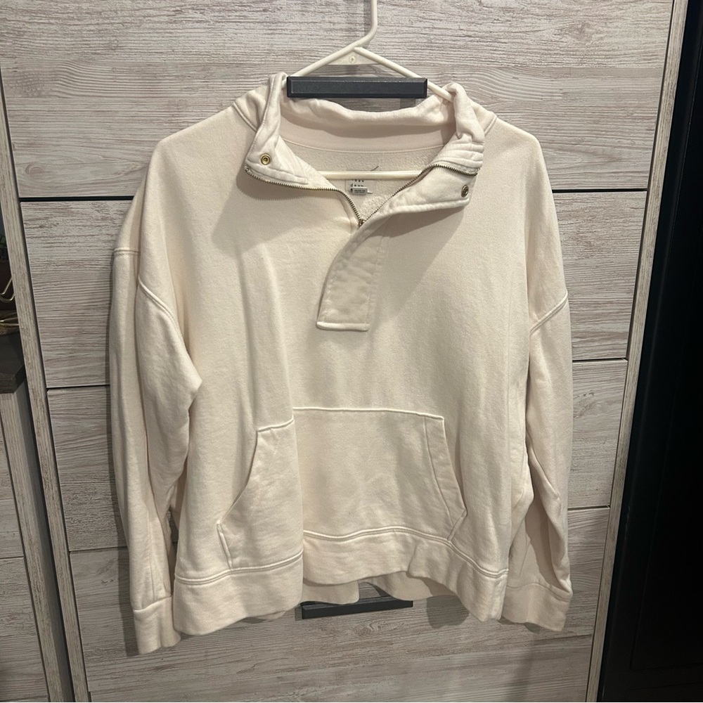 A New Day Quarter-Zip Sweatshirt Size Large - Picture 2 of 5